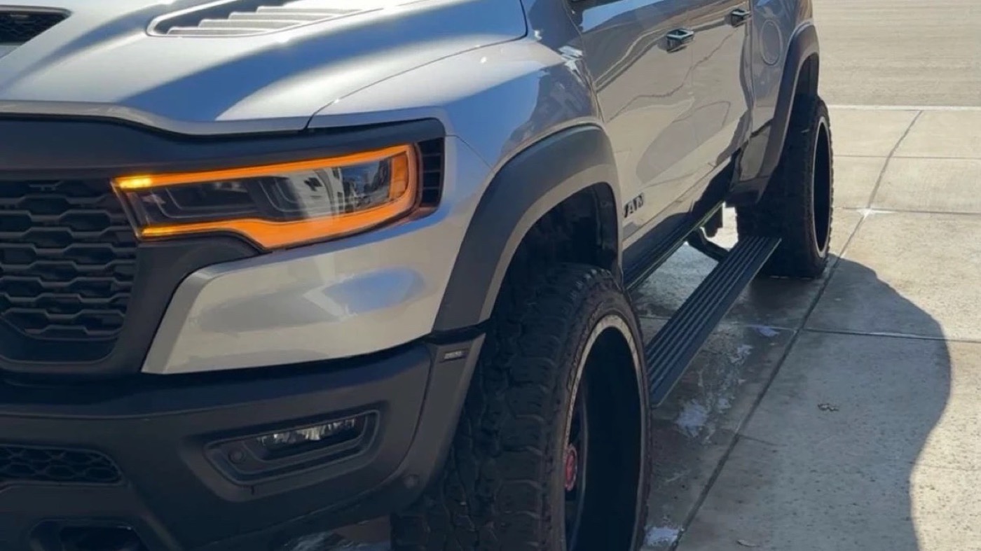 Ram TRX after a truck detail in McKinney